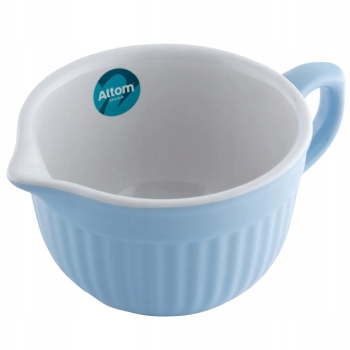 Ceramiczne naczynie z uchwytem sosjerka Fusion Blue 550 ml 17,5cm