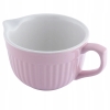 Ceramiczne naczynie z uchwytem sosjerka Fusion Pink 550 ml 17,5cm