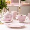 Dzbanek z filiżanką TEA FOR ONE Zestaw do herbaty Altom Design Natalie Pink