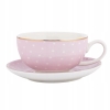 Dzbanek z filiżanką TEA FOR ONE Zestaw do herbaty Altom Design Natalie Pink