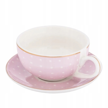 Dzbanek z filiżanką TEA FOR ONE Zestaw do herbaty Altom Design Natalie Pink