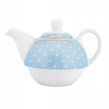 Zestaw Tea for One dzbanek z filiżanką do herbaty Altom Design Natalie Blue
