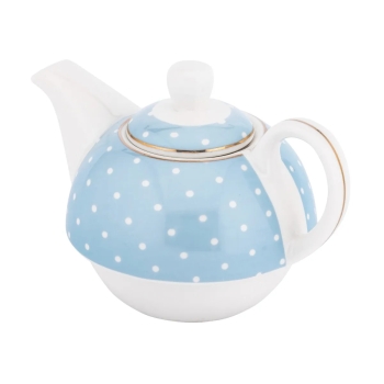 Zestaw Tea for One dzbanek z filiżanką do herbaty Altom Design Natalie Blue