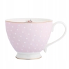 Filiżanka do kawy herbaty duża porcelanowa Altom Design Natalie Pink 450 ml