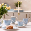 Duża filiżanka do kawy herbaty porcelanowa Altom Design Natalie Blue 450 ml