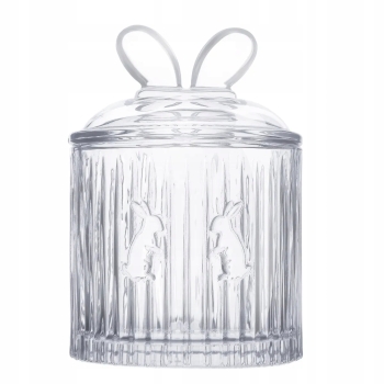 Szkatułka Pojemnik z pokrywką Uszy zająca ozdoba wielkanocna Prezent