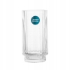 Szklanka wysoka do drinków napojów Selena ryflowana w prążki 450 ml 1 szt
