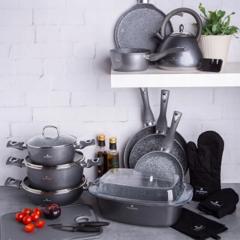 Mała Patelnia nieprzywierająca Valdinox Grand 20 cm non-stick szara