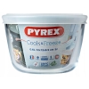 Salaterka naczynie okrągłe Cook Freeze z pokrywką 0,6L Pyrex 12 cm