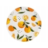 Talerz porcelanowy obiadowy 26,5 cm wiosenny pomarańcze Oranssi Florina