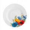 Filiżanka ze spodkiem do kawy herbaty porcelanowa Bukiet Maków 250 ml