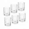 Szklanki do napojów drinków ryflowane Anastazja 320 ml Zestaw 6 szt
