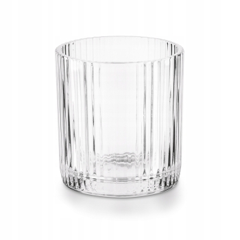 Szklanki do napojów drinków ryflowane Anastazja 320 ml Zestaw 6 szt