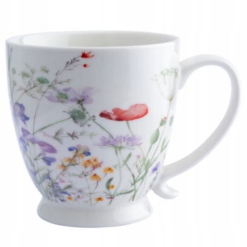 Filiżanka do kawy herbaty jumbo kubek Altom Design Kwitnąca Polana 480 ml