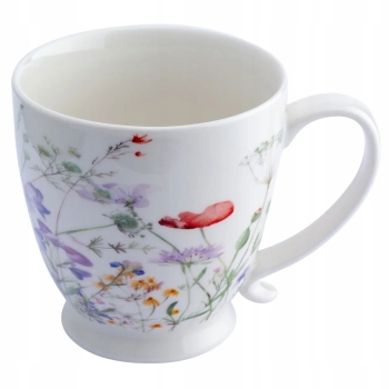 Filiżanka do kawy herbaty jumbo kubek Altom Design Kwitnąca Polana 480 ml
