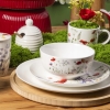 Miska salaterka porcelanowa 600 ml Altom Design Kwitnąca Polana 14 cm
