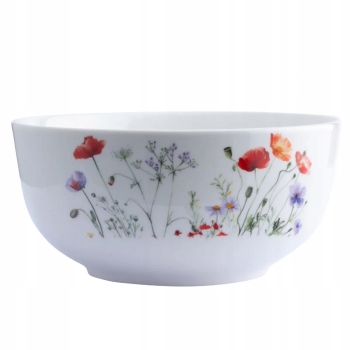 Miska salaterka porcelanowa 600 ml Altom Design Kwitnąca Polana 14 cm