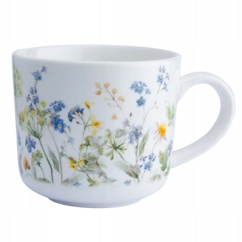 Kubek porcelanowy do kawy herbaty Altom Design Słoneczna Łąka 450 ml