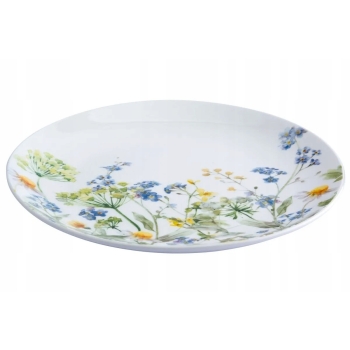 Talerz deserowy porcelanowy talerzyk Altom Design Słoneczna Łąka 21 cm