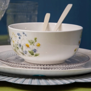 Miseczka porcelanowa 600 ml salaterka Altom Design Słoneczna Łąka 14 cm