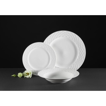 Ambition Paola Komplet obiadowy zestaw talerzy obiadowych 18el 6 osób