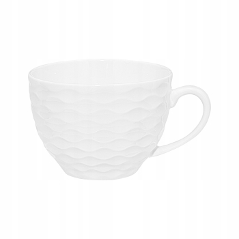 Porcelanowa filiżanka ze spodkiem Geometria Ambition Paola 250ml