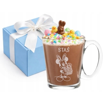 Kubek dla dzieci z grawerem Prezent dla Wielkanoc Różne bajki Twoje Imię