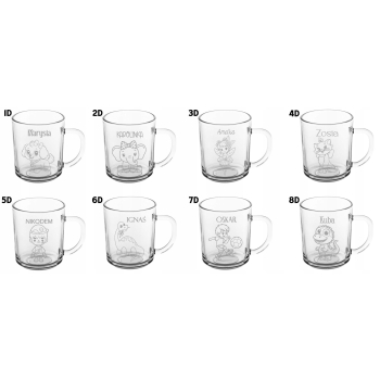 Kubek z grawerem dla dzieci Prezent na Wielkanoc dla Chłopców Twoje Imię