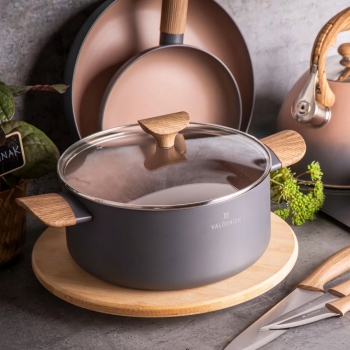 Garnek tradycyjny z pokrywą 24cm Valdinox Morgan 4,4 l