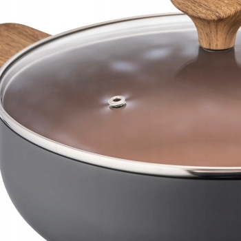 Rondel patelnia głęboka z pokrywą 26 cm Valdinox Morgan 3,4 l