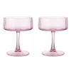 Kieliszki do martini prosecco szampana ryflowane prążki Finetta 300ml 2szt