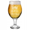 Szklanka Do Piwa na Nóżce 570ml Kufel z grawerem Prezent dla Niego