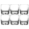 Niskie Szklanki do whisky drinków szkło Pasabahce 300 ml 6 szt.