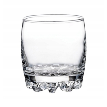 Niskie Szklanki do whisky drinków szkło Pasabahce 300 ml 6 szt.