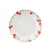 Porcelanowy talerz głęboki do zupy 20,3 cm Cherina Florina Wiśnie