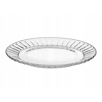 Talerz deserowy szklany do ciasta Florina Sorrento 19,5 cm