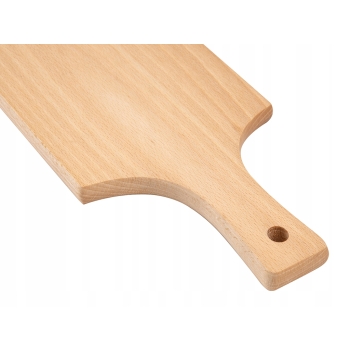 Długa Deska do krojenia drewniana z uchwytem kuchenna Florina 40x14 cm