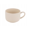 Filiżanka ceramiczna do kawy Kubek 330ml Fjora Florina beżowy
