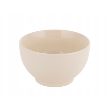 Miseczka Salaterka ceramiczna 630ml 14 cm Fjora Florina beżowa
