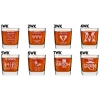 Szklanka do whisky Grawer Dwustronny Prezent Kawalerski Imię Świadek 250ml