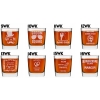 Szklanka do whisky Grawer Dwustronny Prezent Kawalerski Imię Świadek 250ml