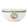 Miska porcelanowa salaterka miseczka Altom Design Świąteczna Girlanda 14 cm
