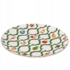 Talerz deserowy Świąteczny porcelanowy Świąteczna Girlanda 20 cm