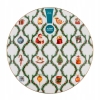 Talerz deserowy Świąteczny porcelanowy Świąteczna Girlanda 20 cm