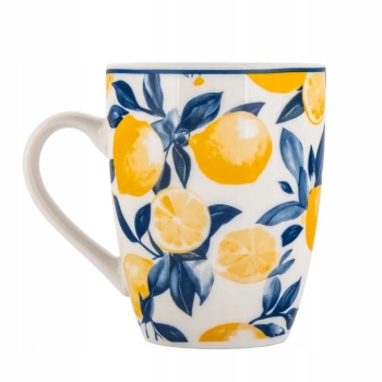 Kubek porcelanowy Cytryny Altom Design Sorrento 320 ml