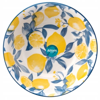 Miska 17 cm salaterka porcelanowa 700 ml Cytryny Altom Design Sorrento