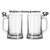 Zestaw duży Kufel do Piwa + minikufelek do wódki z Grawerem Dzień Chłopaka