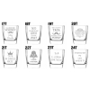 Szklanka whisky i kieliszek do wódki 50ml grawerem Prezent dla Niego