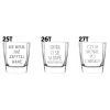 Szklanka whisky i kieliszek do wódki 50ml grawerem Prezent dla Niego
