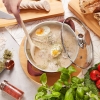 Deska z grawerem Obrotowy talerz do pizzy Bambusowy Twój Napis Tekst 35cm